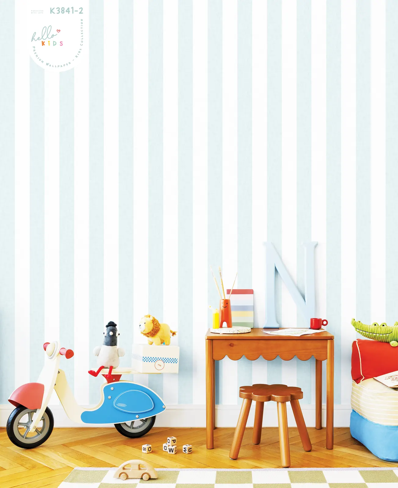 HELLO KIDS K3841-2 2 HELLO KIDS K3841-2 - Ảnh phối cảnh