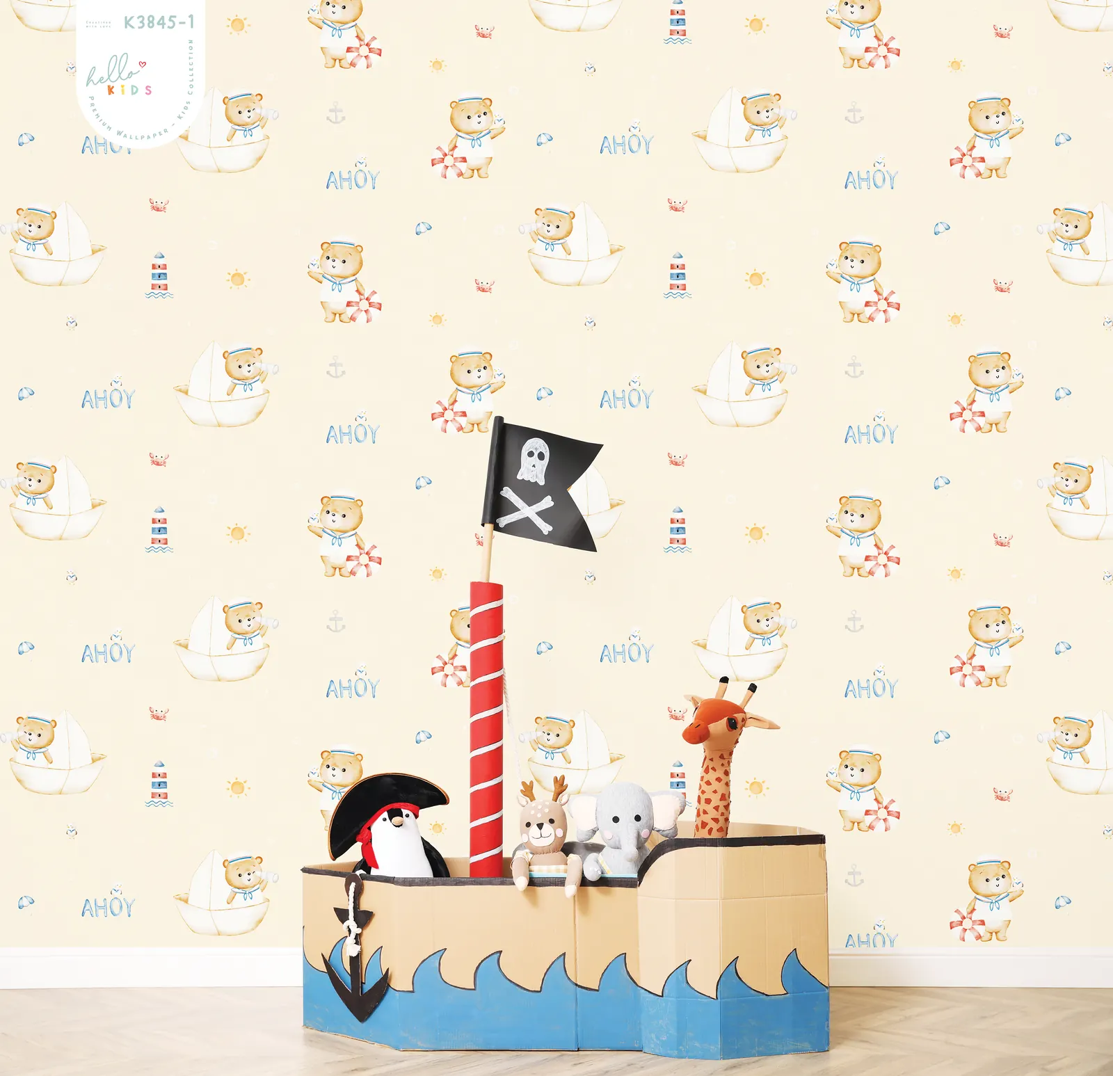 HELLO KIDS K3845-1 2 HELLO KIDS K3845-1 - Ảnh phối cảnh