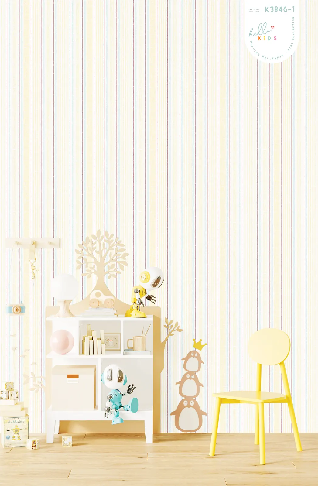 HELLO KIDS K3846-1 2 HELLO KIDS K3846-1 - Ảnh phối cảnh