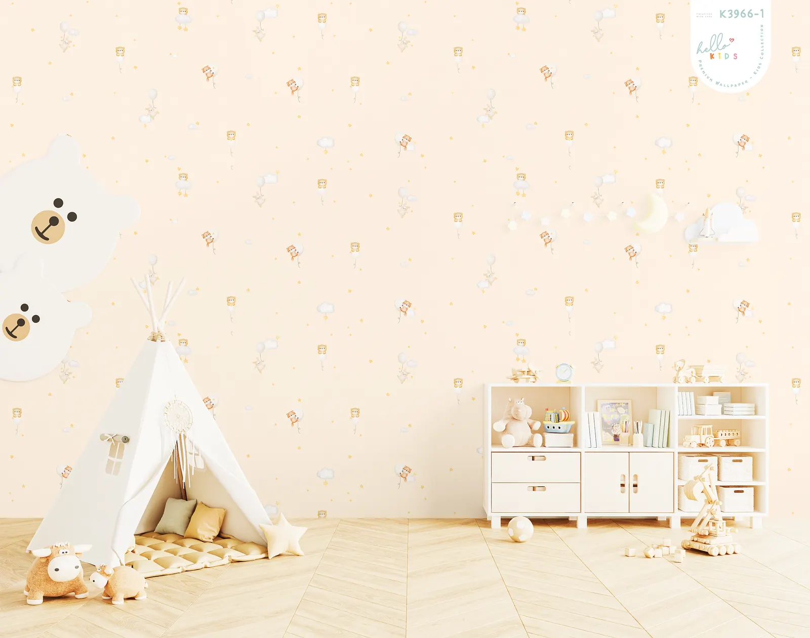 HELLO KIDS K3966-1 2 HELLO KIDS K3966-1 - Ảnh phối cảnh